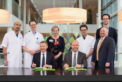 Ondertekening samenwerkingsovereenkomst levering MRI-geschikte ablatie-katheters