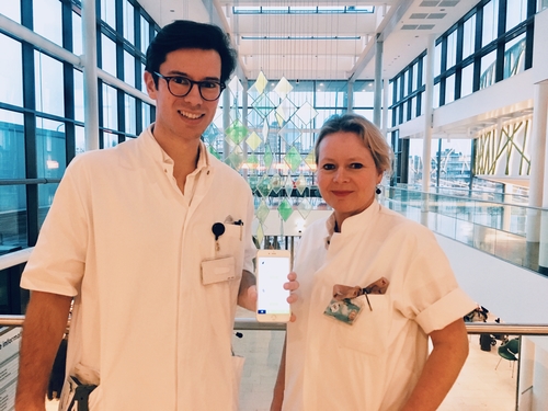 Mark van Roosmalen en Ilse Jannink