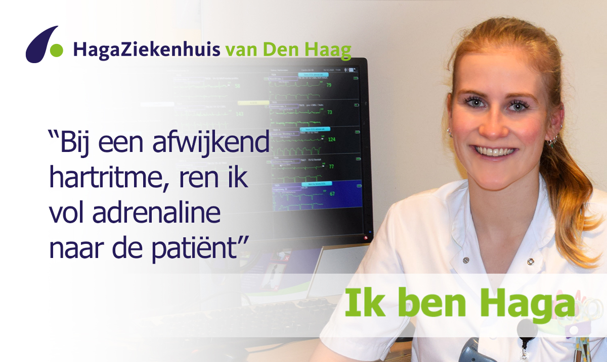 Celine Veerman, verpleegkundige Cardiochirurgie